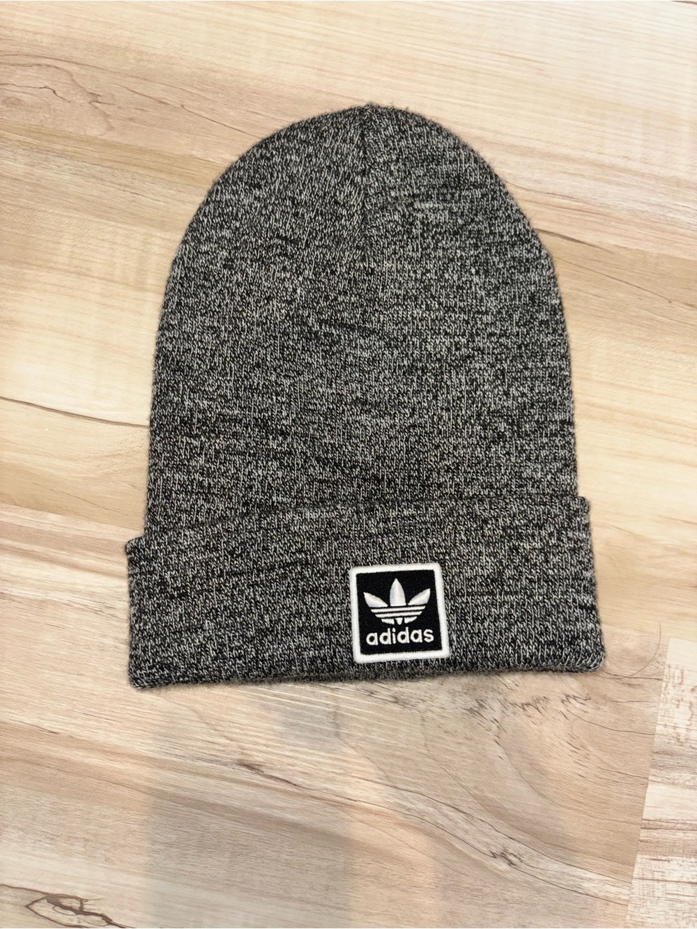 Adidas Gray Marled Knit Beanie